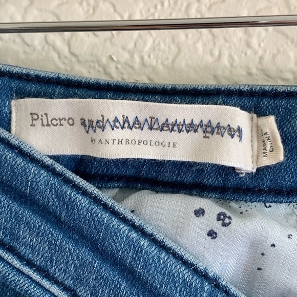 Pilcro | Anthropologie high rise denim leggings jeans size 2 - Picture 9 of 10